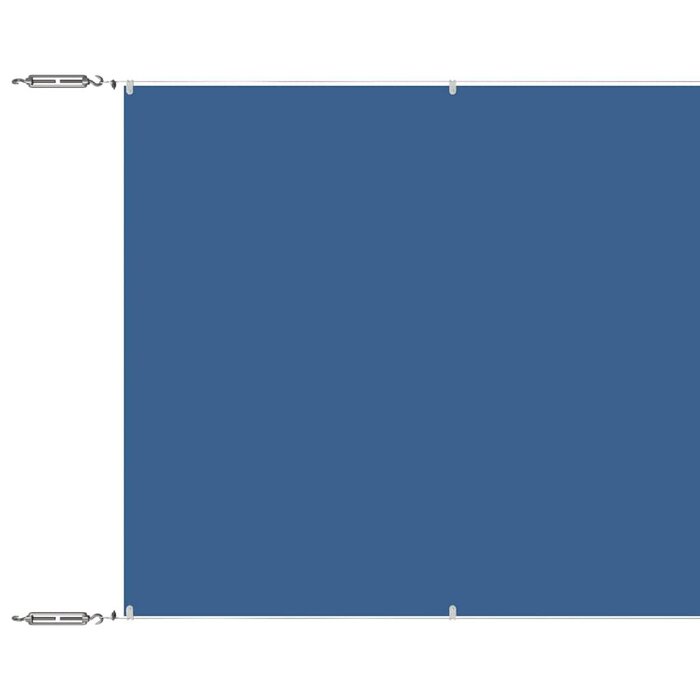 Vertikaler Balkonsichtschutz 100 x 800 cm Blau - bis zu 57% Rabatt