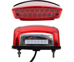 Universelles Motorrad Rücklicht 12V LED mit Bremslicht - bis zu 61% sparen