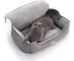 Katzenheizungsliege L 65x36cm Grau - Jetzt bis zu 56,2% Rabatt sichern