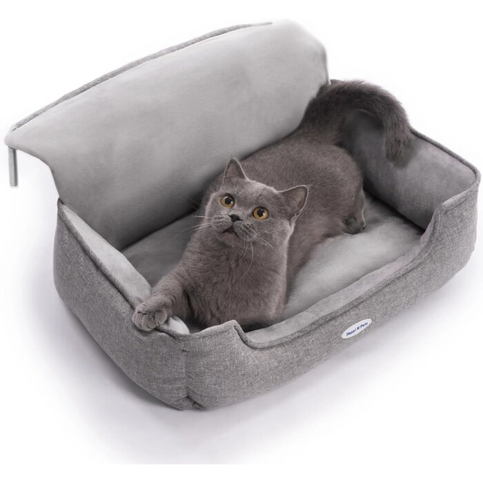 Katzenheizungsliege L 65x36cm Grau - Jetzt bis zu 56,2% Rabatt sichern