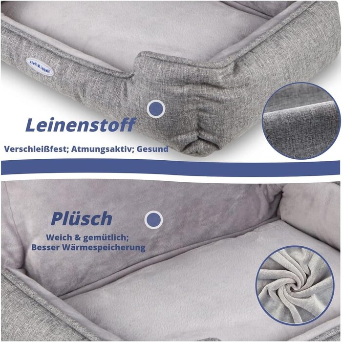 Katzenheizungsliege L 65x36cm Grau - Jetzt bis zu 56,2% Rabatt sichern