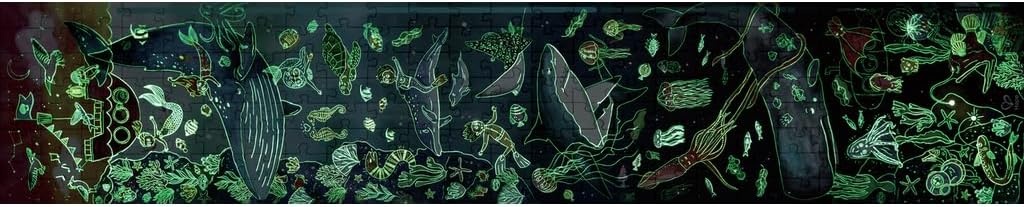Leuchtendes Ozean-Panorama-Puzzle (150 cm) - Jetzt bis zu 64 % Rabatt sichern