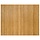 Bambus-Teppich 80 x 100 cm Natur - Jetzt bis zu 41,4% Rabatt sichern