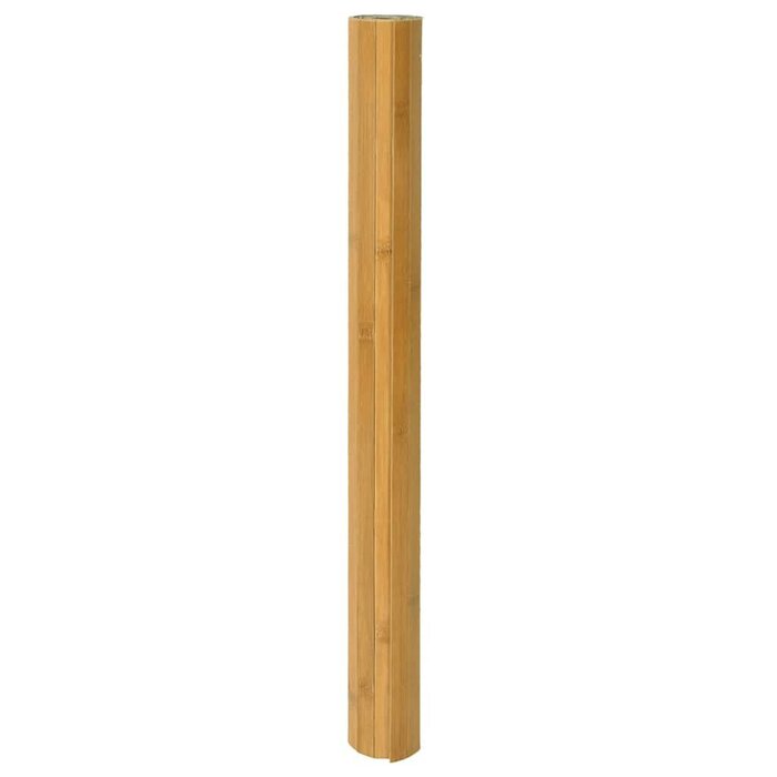 Bambus-Teppich 80 x 100 cm Natur - Jetzt bis zu 41,4% Rabatt sichern