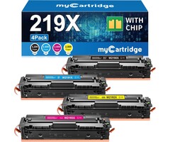 Mycartridge 4-teiliges Tonerset für HP Color LaserJet Pro MFP 3302 - bis zu 74% sparen