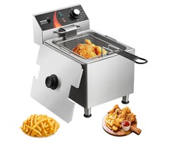 Vevor Profi-Fritteuse 3100W, 9L Edelstahl - Outlet bis zu 52% reduziert