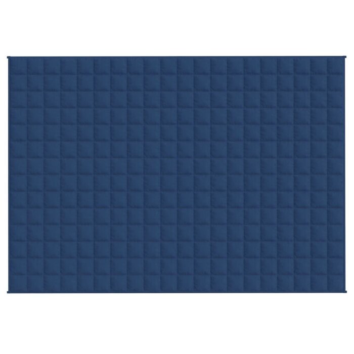Gewichtsdecke 140x200 cm 6 kg Blau - Bis zu 41% Rabatt im Outlet