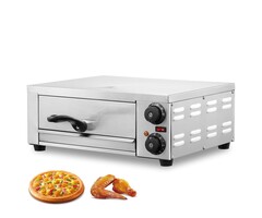 Vevor Elektrischer Pizzaofen 1500W für die Arbeitsplatte - Sparen Sie bis zu 52%