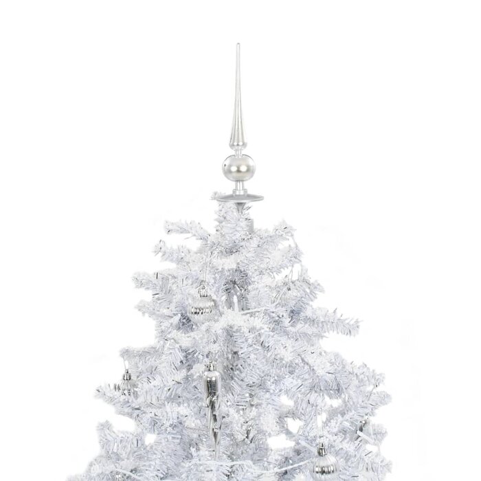 Weihnachtsbaum mit Schneefall-Effekt, 140 cm, Weiß - jetzt bis zu 46,4 % Rabatt