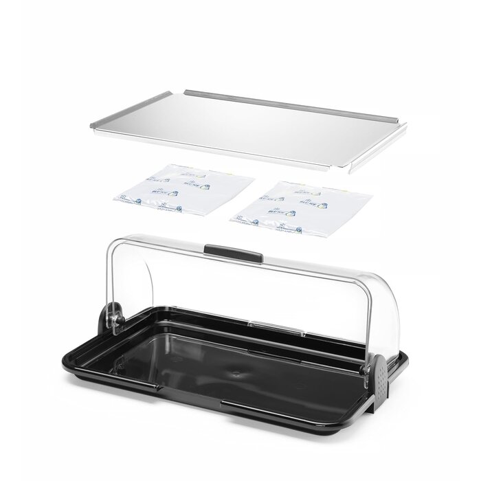 Buffetvitrine Rolltop, kühl- & heizbar, 465x315mm - bis zu 45,9% Rabatt