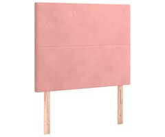 Vidaxl Bettkopfteile 2er Set Samt Rosa - Höhenverstellbar - Jetzt bis zu 75% Rabatt