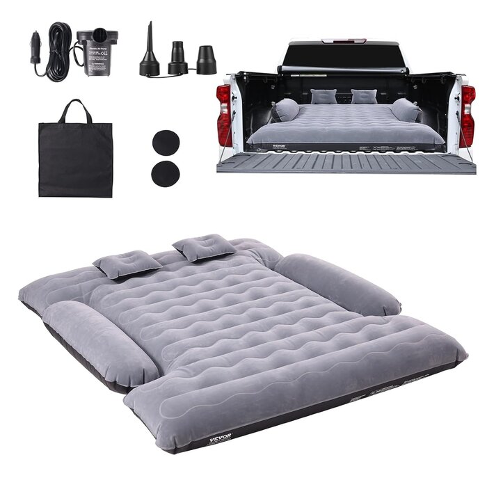 Pick-up Luftmatratze 191x160cm | Inkl. Pumpe | Bis zu 46,2% Rabatt
