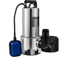 Vevor Tauchpumpe Schmutzwasser 1300W Edelstahl - jetzt bis zu 52% reduziert