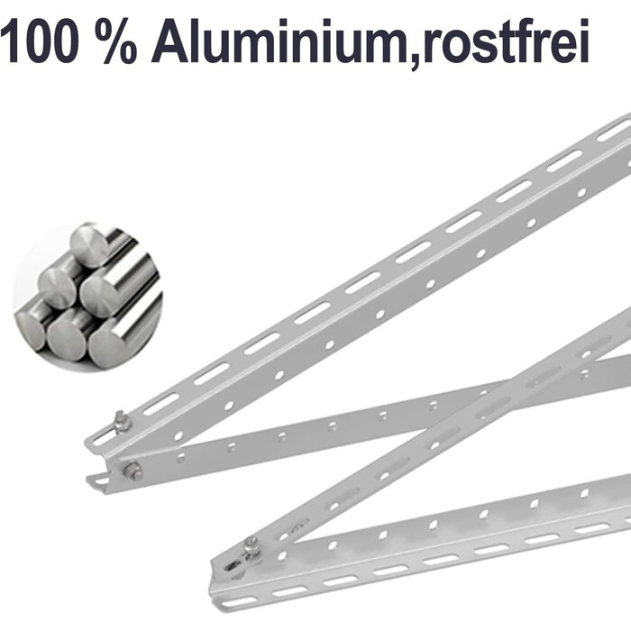Flexible Solarpanel-Halterung für Mast & Wand - jetzt bis zu 66% sparen