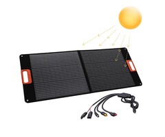 Faltbares 100W Solarmodul | Tragbar & Effizient | Bis zu 52% Rabatt