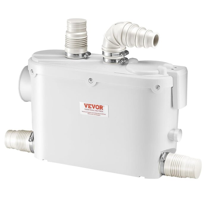 Abwasserhebeanlage 500W für WC & Dusche - Sparen Sie jetzt bis zu 46,3%