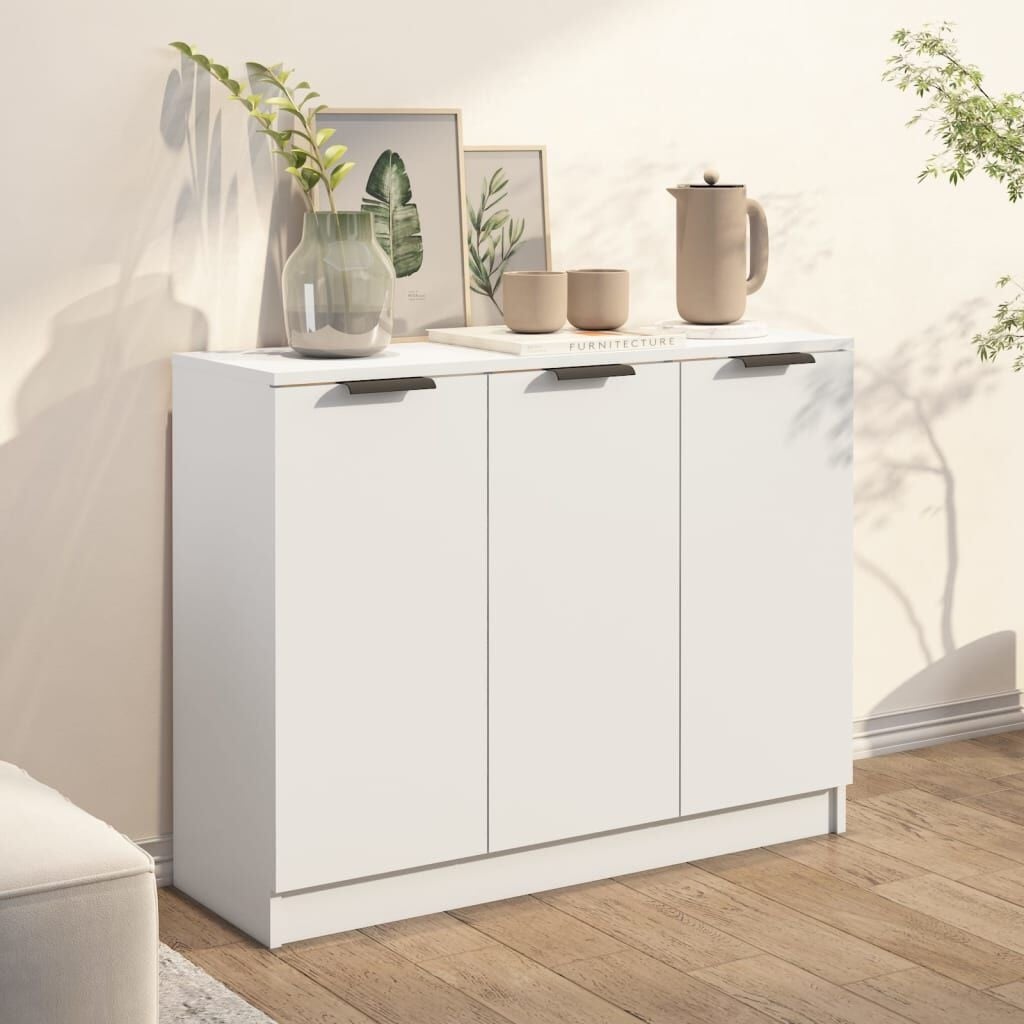 Modernes Sideboard in Weiß - 90,5 x 30 x 70 cm - jetzt bis zu 45,6% sparen
