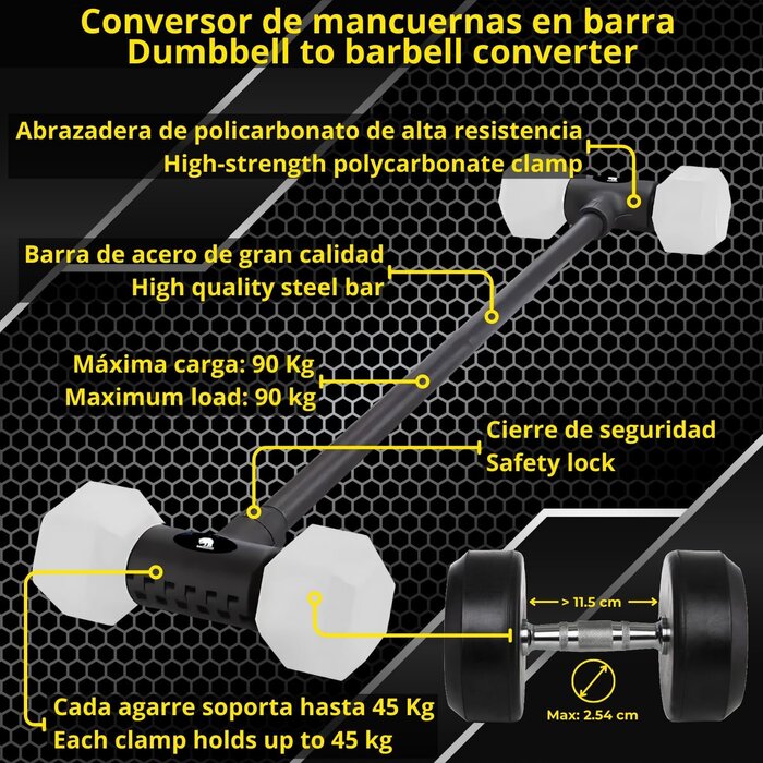Bbguards Hantel-Adapter-Set für Kurzhanteln & Kettlebells - bis zu 64% Rabatt