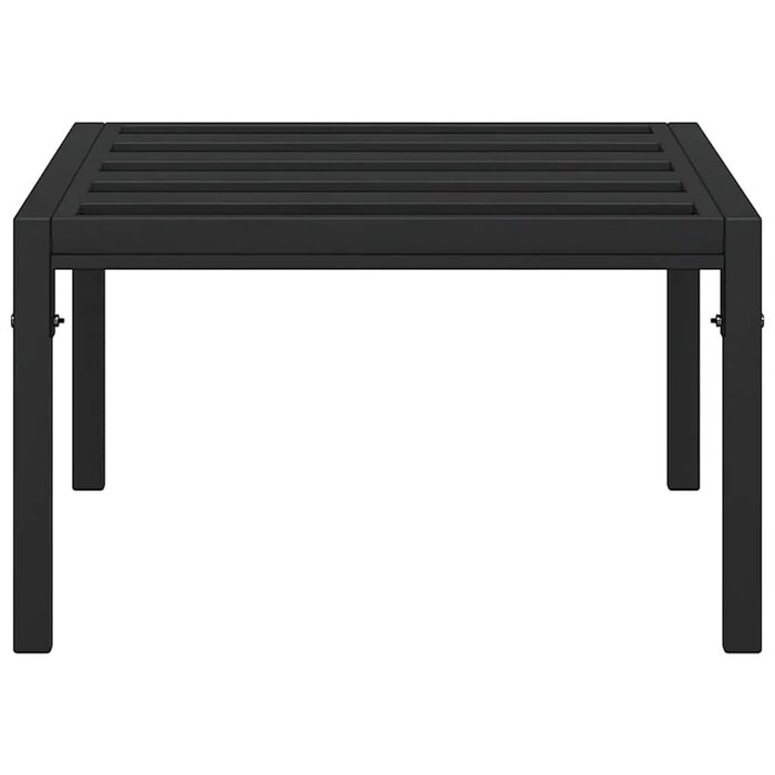Moderner Gartentisch 60x60cm, Schwarz - Jetzt bis zu 44,7% Rabatt sichern