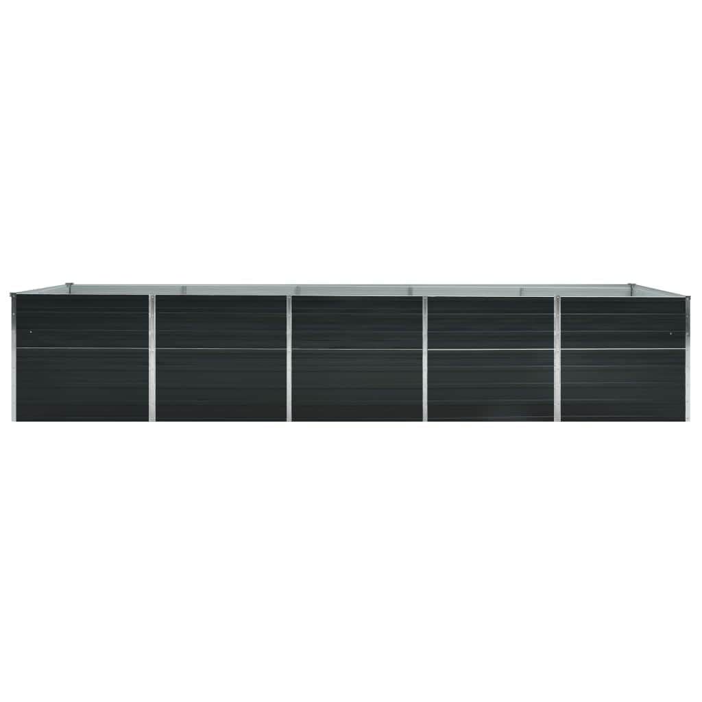 Großes Hochbeet 400x80x77cm Anthrazit - Bis zu 46% Rabatt sichern!