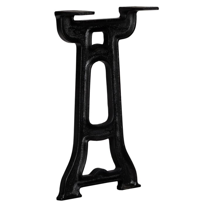 Bankfüße Y-Gestell Gusseisen 25x41cm - 2er Set - bis zu 41,4% günstiger