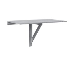 Vidaxl Klappbarer Wandtisch Sonoma-Grau 100x60cm - bis zu 51% Rabatt