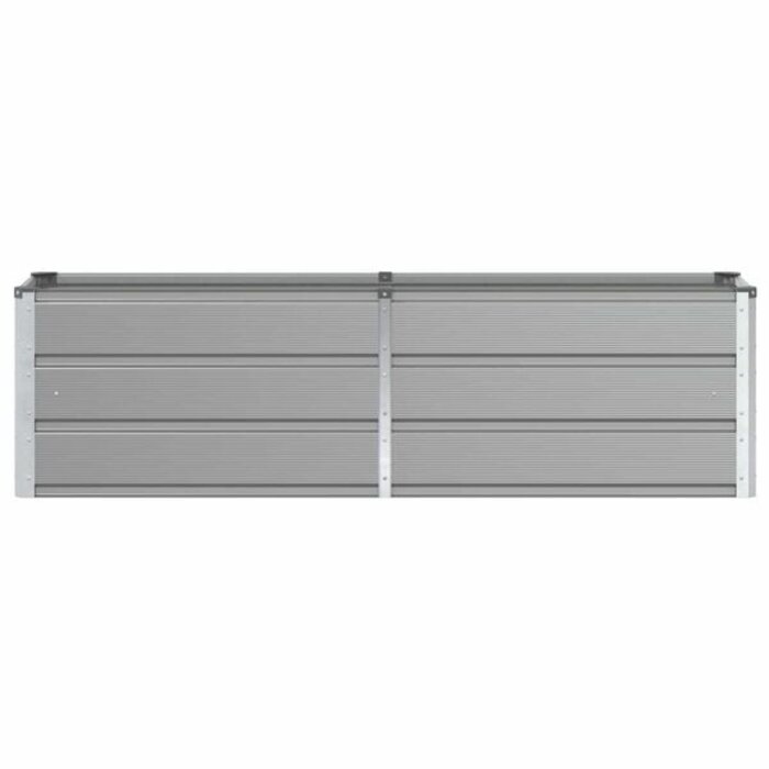 Stahl-Pflanzkübel 160x40x45cm Hellgrau - jetzt bis zu 39,2% reduziert