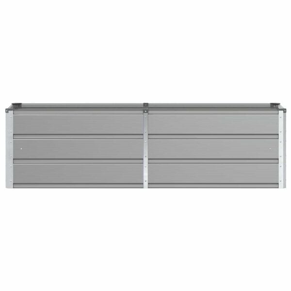 Stahl-Pflanzkübel 160x40x45cm Hellgrau - jetzt bis zu 39,2% reduziert