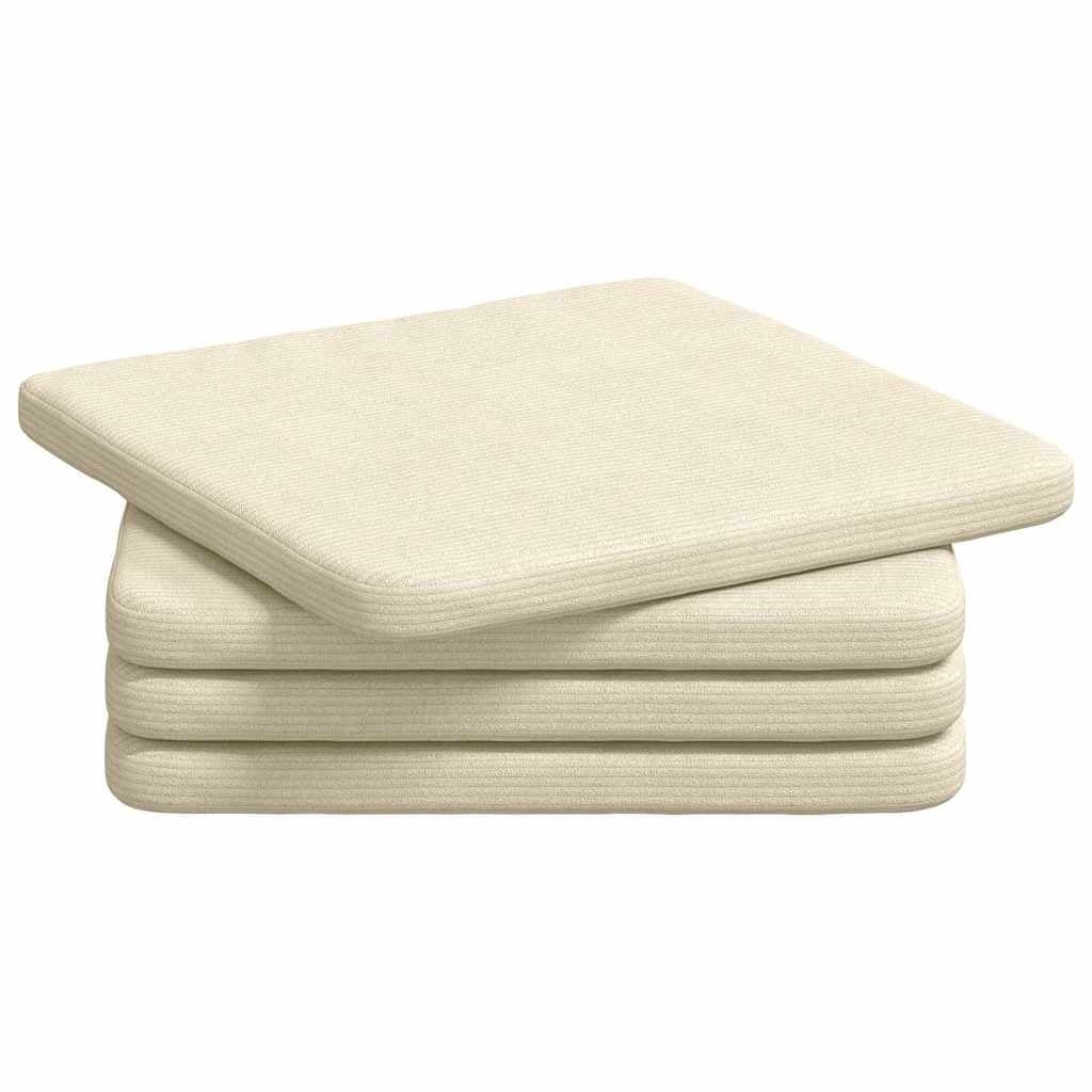 Sitzkissen 4er-Set 40x40cm Creme - Komfortabel & bis zu 42,5% günstiger