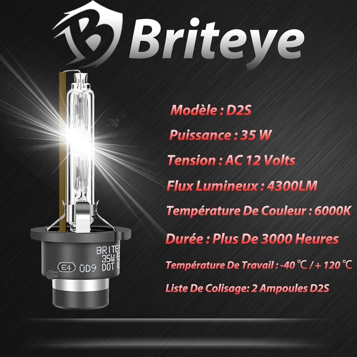 D2S Xenon-Scheinwerferlampen 6000K 35W 12V - 2er Set - bis zu 64% Rabatt