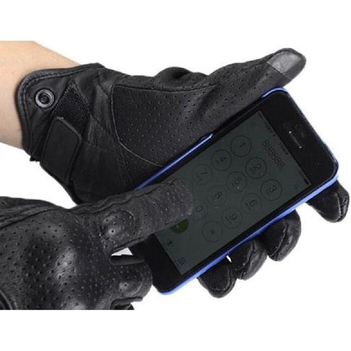 Premium Motorradhandschuhe aus Leder - Größe 2XL - Bis zu 42,9% Rabatt