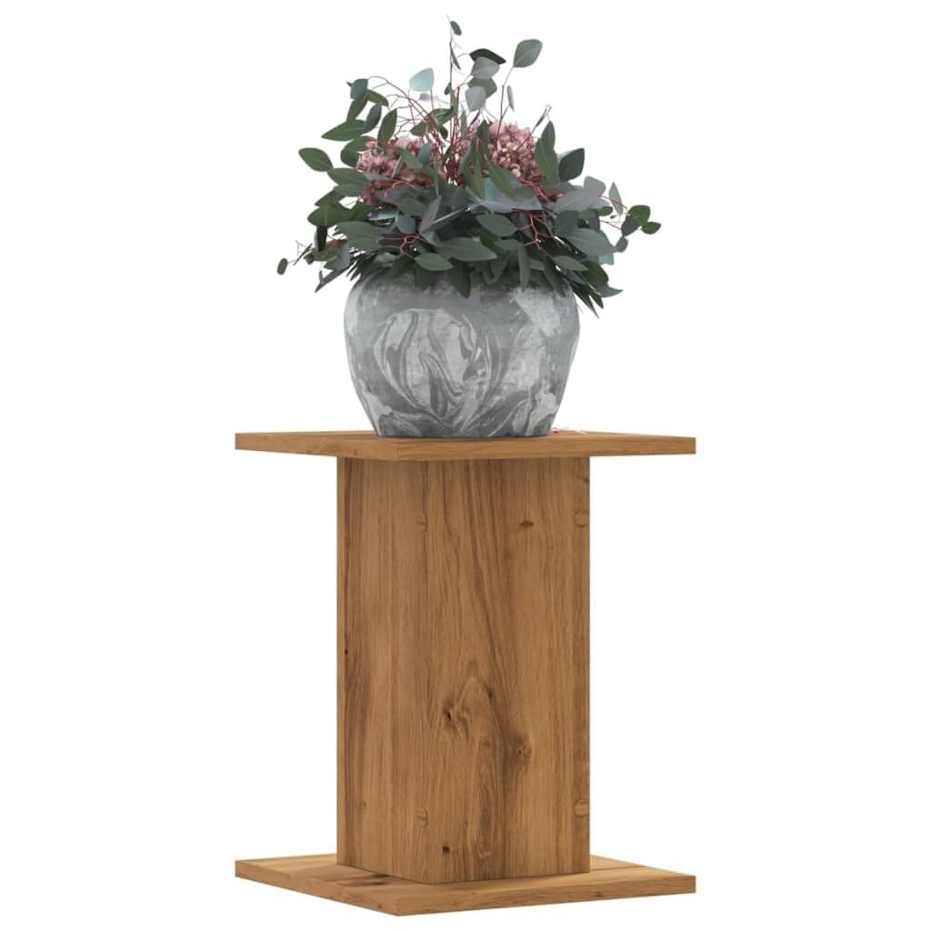 Pflanzenständer 2er-Set Eichenoptik 30x30x40 cm - bis zu 42,2% Rabatt