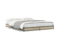 Vidaxl Bettgestell Sonoma Eiche 120x200 cm - Jetzt bis zu 51% sparen