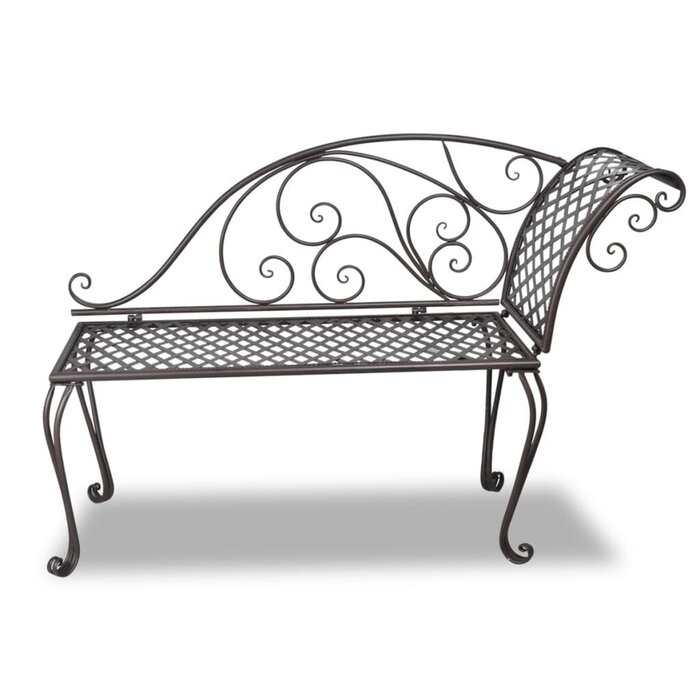 Chaiselongue aus Stahl 128 cm Antikbraun - bis zu 46,3% Rabatt