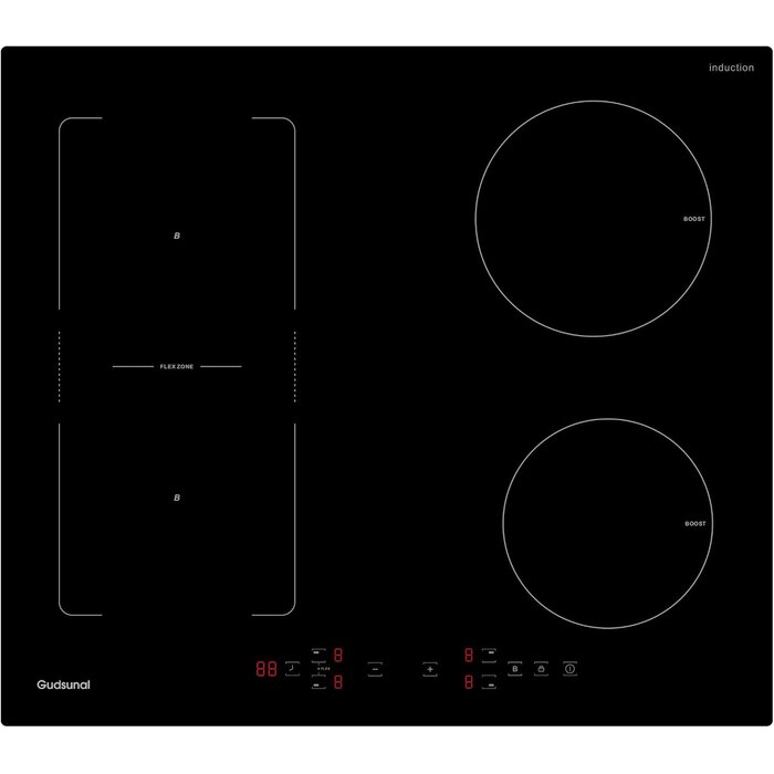 Induktionskochfeld 60 cm FlexZone 7200W - Sparen Sie bis zu 42,9%