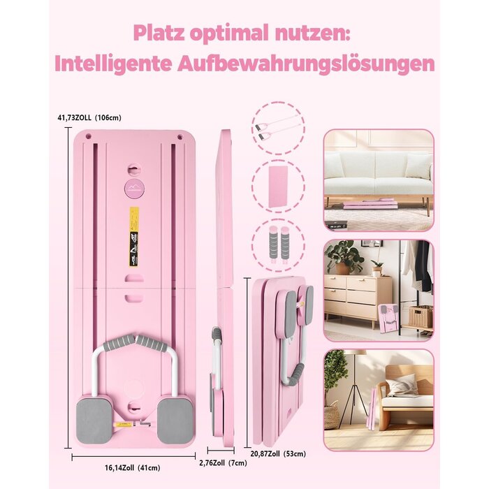 Pilates Reformer Board Faltbar - Jetzt bis zu 67% Rabatt sichern!