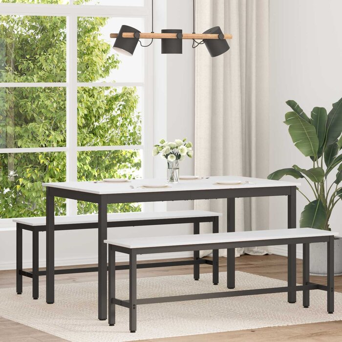 Esstisch Kiefernholz Weiß 140x80cm - Outlet bis zu 46,3% reduziert