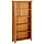 Massives Eichen-Bücherregal mit 5 Ebenen, 70x22x140 cm - bis zu 40,9% reduziert