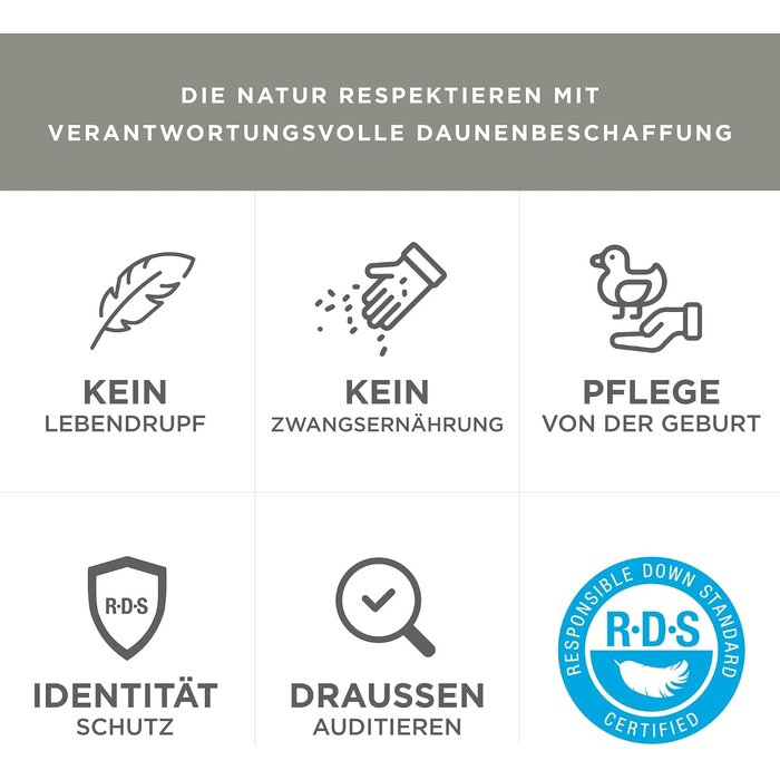 Degrees Of Comfort Warme Winterbettdecke 155x220 cm - 50% Daunen - Bis zu 64% Rabatt