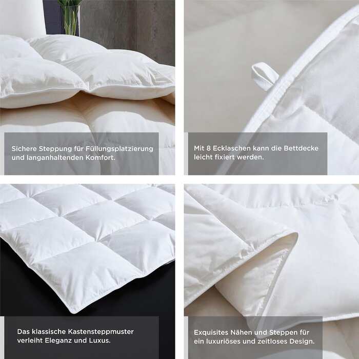 Degrees Of Comfort Winter-Daunendecke 155x220 cm - kuschelig warm & bis zu 64 % Rabatt