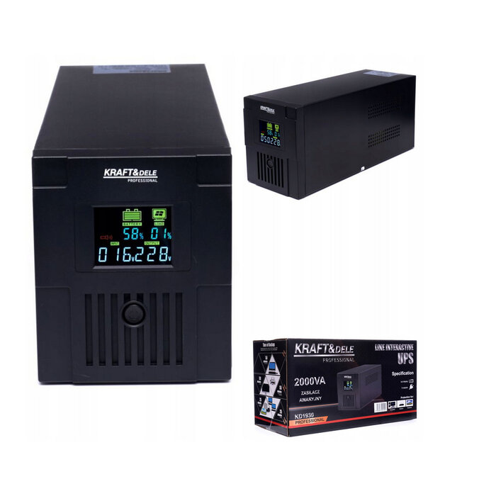Unterbrechungsfreie Stromversorgung 2000VA/1400W - bis zu 68% günstiger!