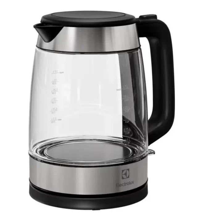 Eleganter Glas-Wasserkocher 1,7L - Schwarz - Jetzt bis zu 38,5% günstiger