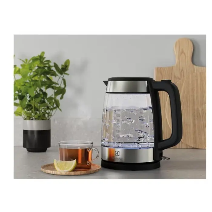 Eleganter Glas-Wasserkocher 1,7L - Schwarz - Jetzt bis zu 38,5% günstiger