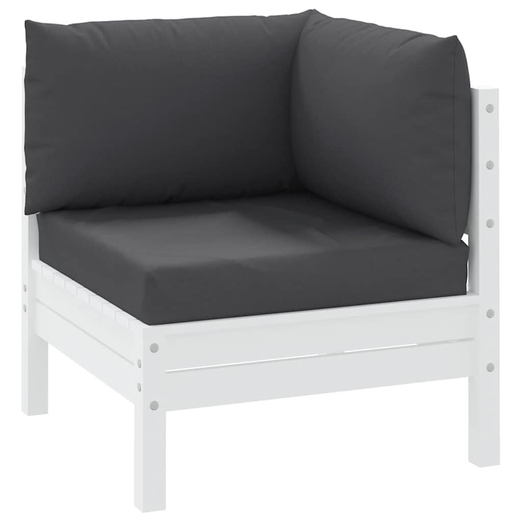 Vidaxl 3-tlg. Palettenkissen Set, Anthrazit, 60x60 cm - bis zu 75% sparen!