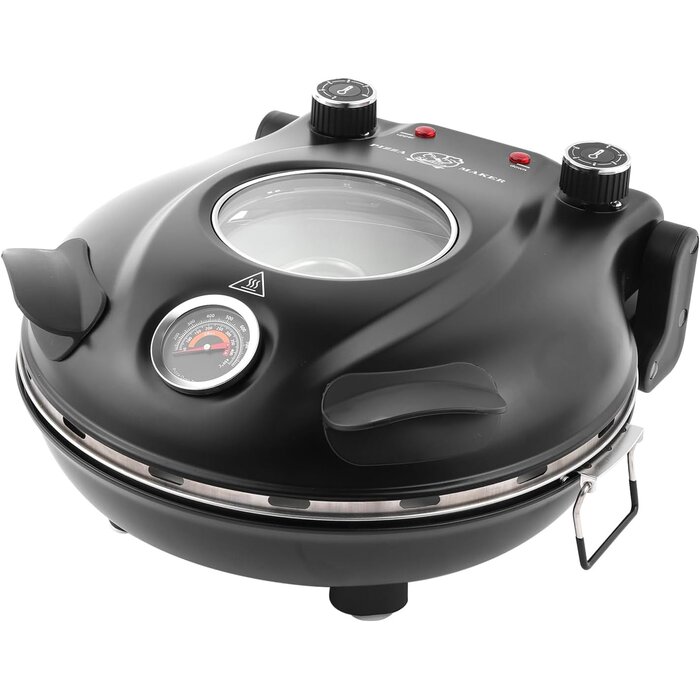 Elektrischer Pizzaofen 1200W, 420°C bis zu 39,6% Rabatt