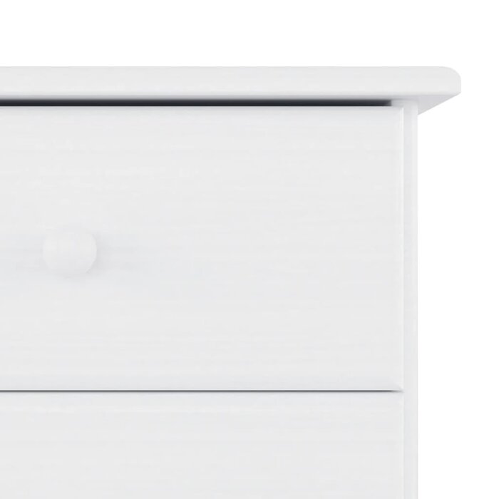 Sideboard ALTA aus Kiefernholz, Weiß, 77x35x73 cm - jetzt bis zu 39,8% Rabatt