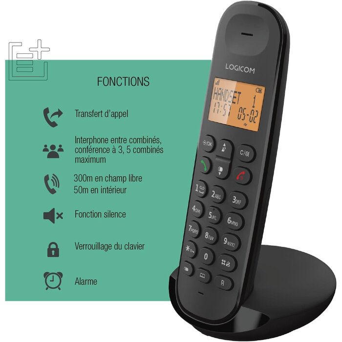Schnurloses DECT-Telefon mit Display - Jetzt bis zu 62% günstiger