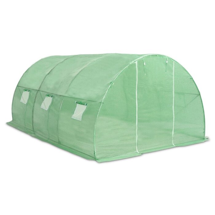 Folientunnel Gewächshaus 450x300x200 cm - jetzt bis zu 40,6% Rabatt