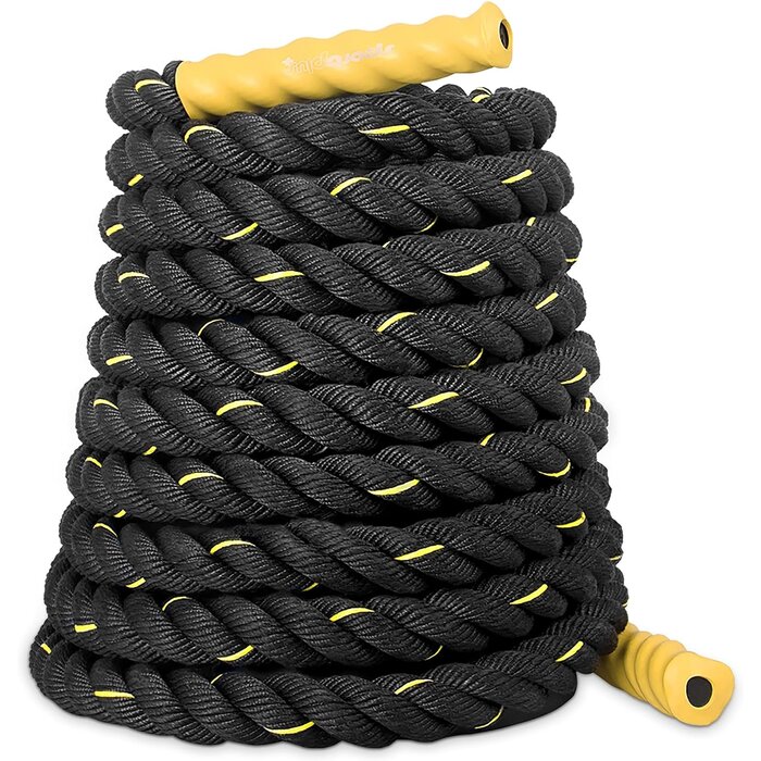 Battle Rope Trainingsseil 9m - Gelb - Bis zu 34,3% Rabatt im Outlet