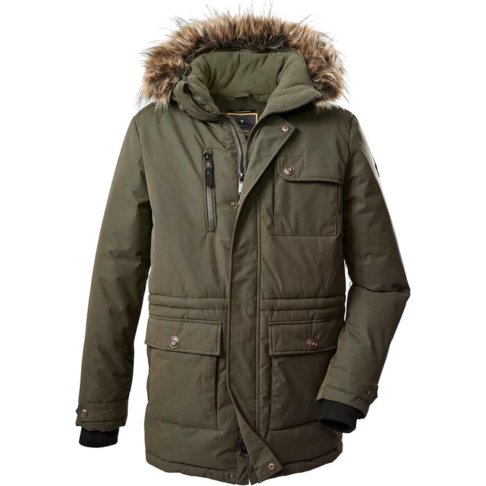 Herren Winterparka Olivgrün - bis zu 66% reduziert